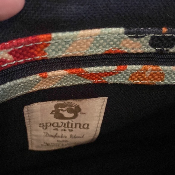 Spartina 449 | Daufuskie Island | Waving Girl | Bayley |shoulder | linen | purse - Picture 11 of 16